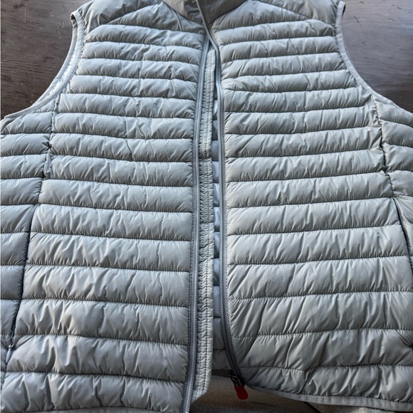 Save the Duck Light Gray Quilted Vest - Picture 1 of 2